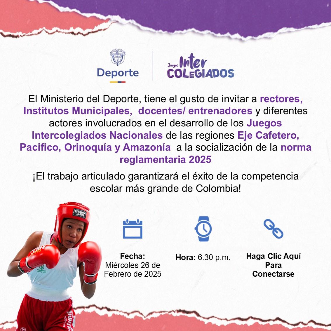INTERCOLEGIADOS - SOCIALIZACIÓN DE LA NORMA REGLAMENTARIA 2025